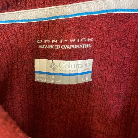Columbia 1/4 zip - Picture 3 of 3